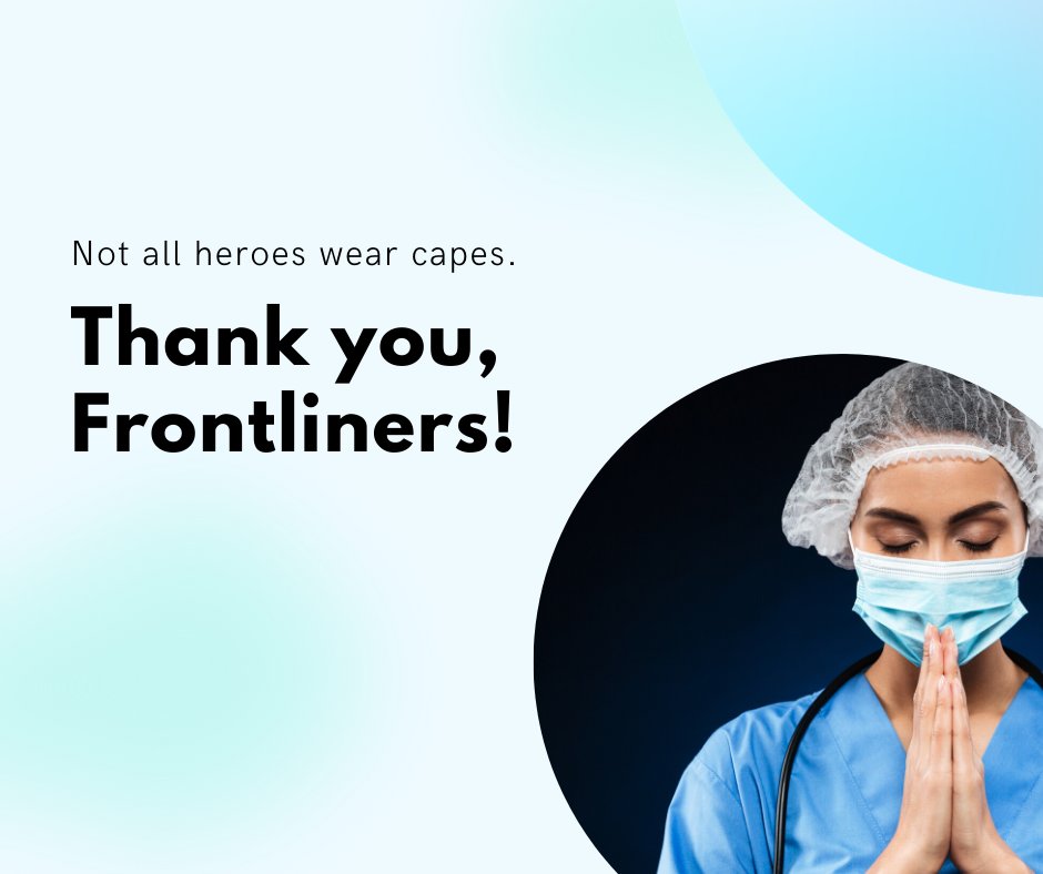 InsuranceText's tweet image. We owe a huge thanks to the heroes on the front line of the #coronavirus #pandemic.

Indeed, not all heroes wear capes. :)

Let's share this post and appreciate our #frontliners!

#frontliners #coronavirus #covid19 #modernheroes #StayHomeSaveLives