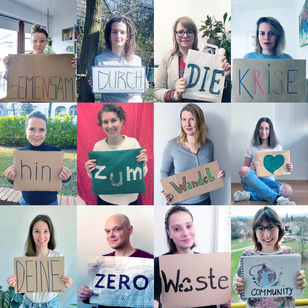 #Gemeinsam durch die #Krise – hin zum #Wandel 💚 Deine Zero Waste #Community

#zerowaste #corona #virus #wirbleibenzuhaus #SystemChange #Nachhaltigkeit #Umwelt #Zukunft #socialchange