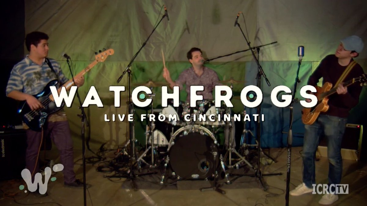 ICRCTV's tweet photo. Need a concert in your livingroom? We streamed a concert with @Watchfrogs recently. Watch it ON DEMAND any time!

STREAM: https://t.co/wLWHnXqsyl https://t.co/Cb3TdYMwJI