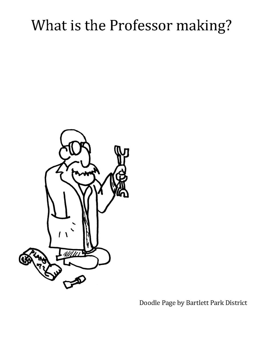 BartlettParks's tweet image. What is the professor making? #createfun