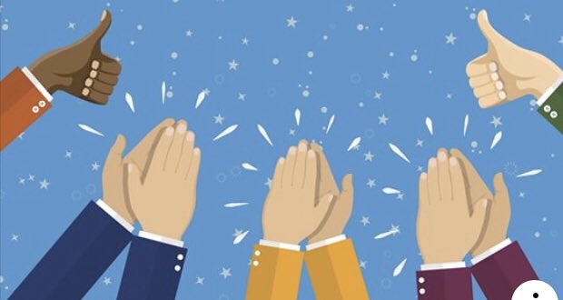 Don’t forget! 8pm. Tonight. Applause for the NHS. Or play an instrument! Or bang a drum! At your front door or out the window!