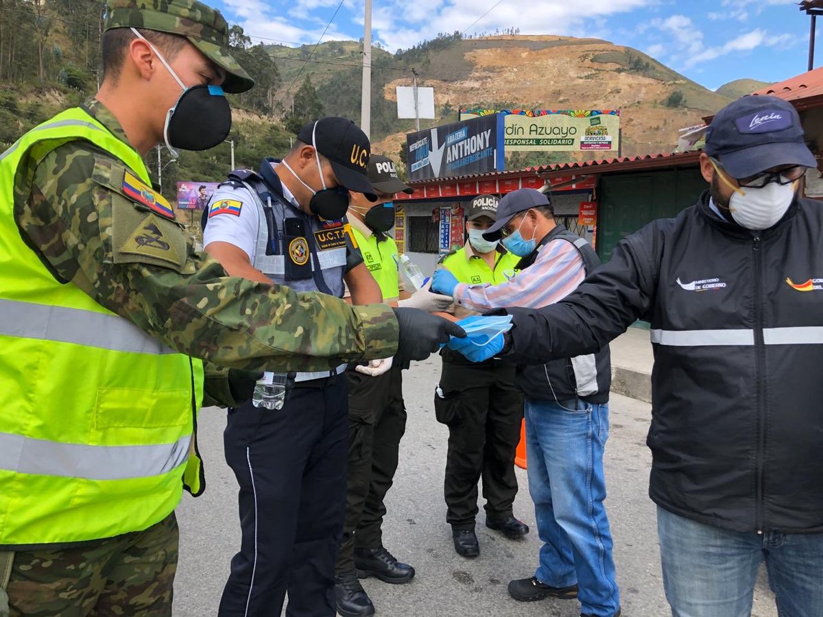 Actividades de hoy: 
Rueda de prensa para informar a la ciudadanía, gracias a los medios de comunicación.
Entrega de kits alimenticios en Quinta Chica.
Visita a puntos de control: Y de Sayausi, Autopista, Descanso, Tarqui.