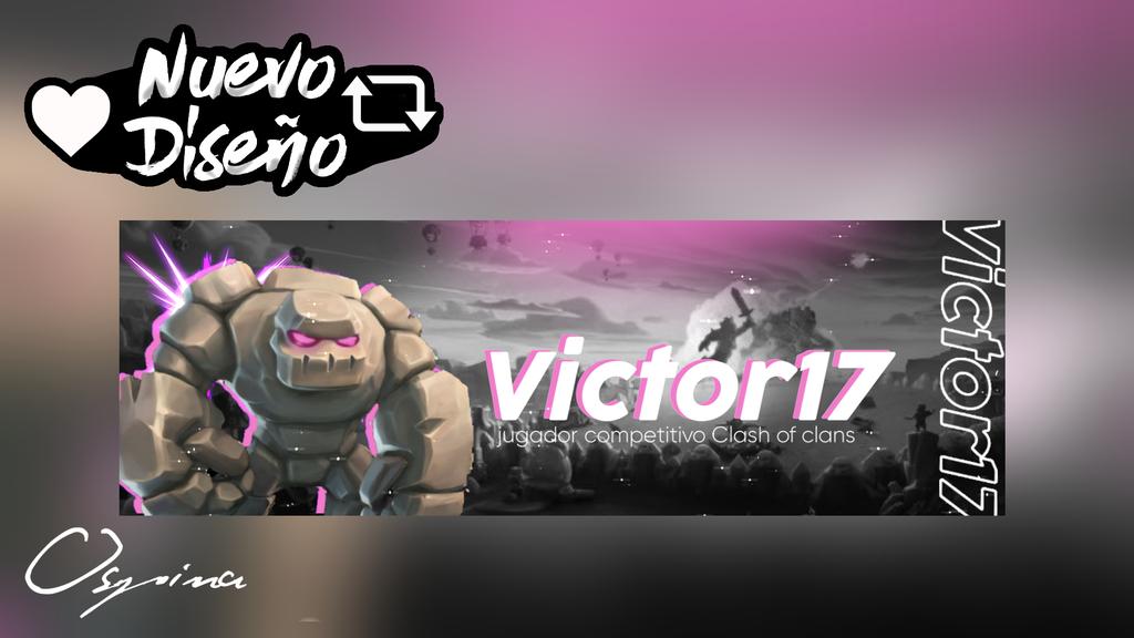 Nuevo diseño, header para <a href="/CamposVictor17/">Victor' Campos</a> 

¿Like and rt?💙🔁
¿Quieres un diseño? Hablame al DM📥
