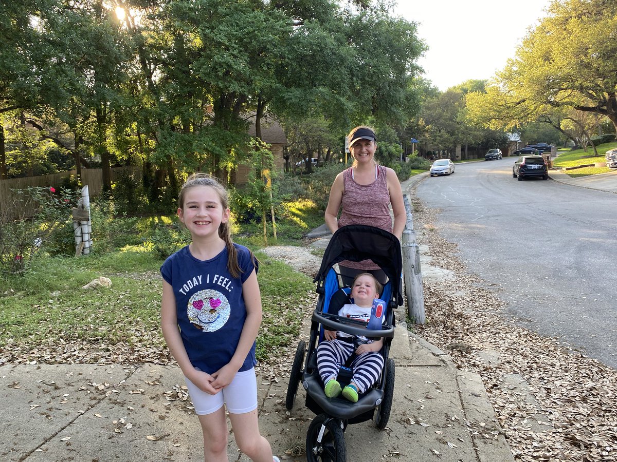 WendyHCastillo's tweet photo. Family walk tonight in support of the NISD GTEAC Virtual Walk-a-Thon! I love being part of this awesome organization that supports GT students and their parents &amp; teachers!  @BiselvaOrtega @NISDHowsman @NISDGTAA @nisdgteac @philbcastillo https://t.co/aFKx7fHxQa