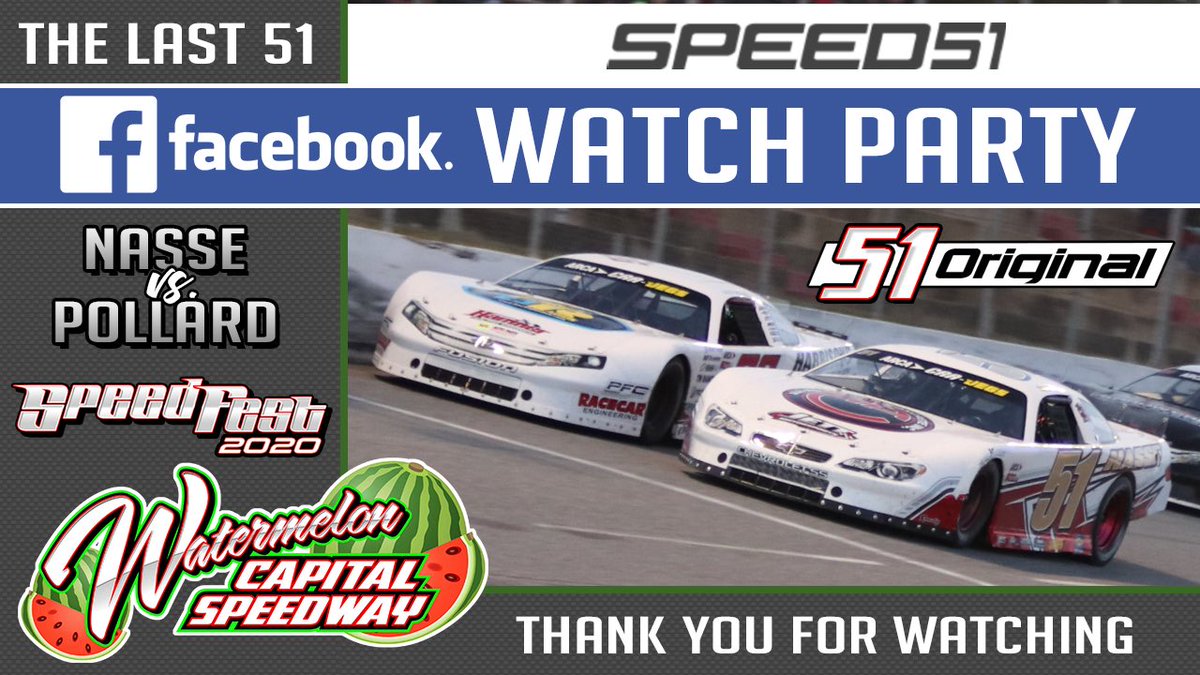 RacingAmerica's tweet photo. Thanks for tuning in to our @CRAracing #SpeedFest2020 #51WatchParty ๐
Join us Tuesday, March 31 as we host a FREE #51WatchParty for "A Racer's Life" with @bubbapollard26 Episode Two on our Facebook page.
๐๏ธ: Tuesday, March 31st.
๐: 7 p.m. ET
๐บ: https://t.co/7AoWK0iZ8o https://t.co/fZDCkRzUut