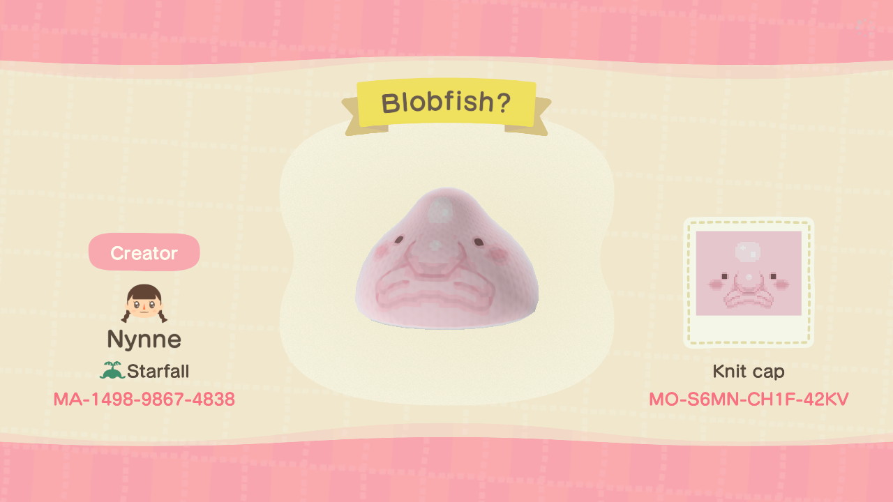 blobfish hat