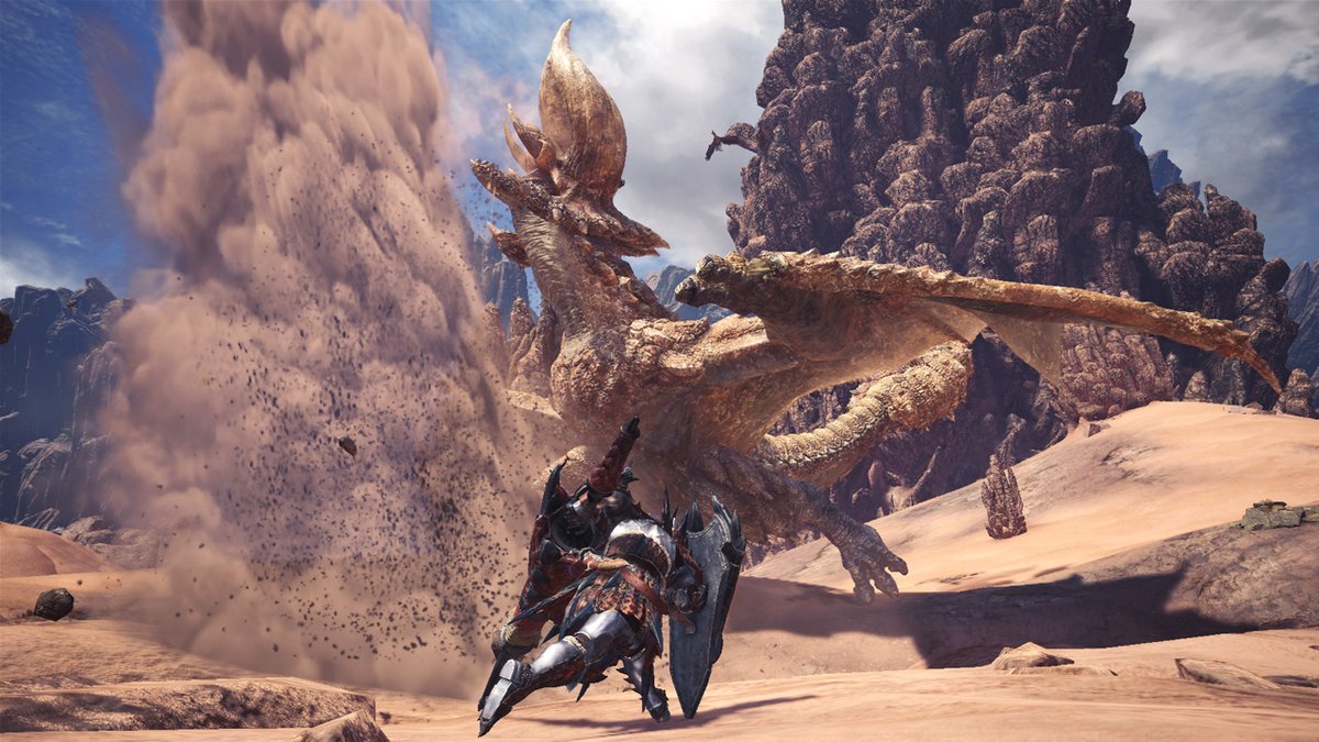 モンスターハンターワールド アイスボーン公式 Mhwアイスボーン だけでなく モンハンワールド もほぼすべてのイベントクエストを配信中です 落とし物から光る珠を入手できる 窮賊 ハンターを噛む 我が名はヴォルガノス や 金冠サイズも狙える