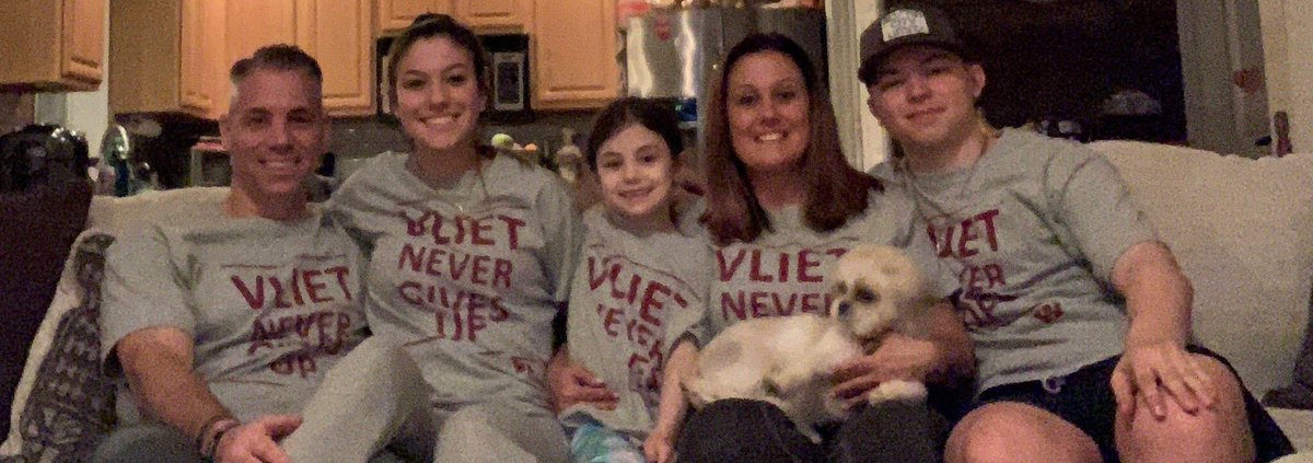 Thank you to @acav2716 for bringing our community together, supporting small businesses, and providing to students/families in need through the sale of these great t-shirts.
#VlietNeverGivesUp 
@VlietWe