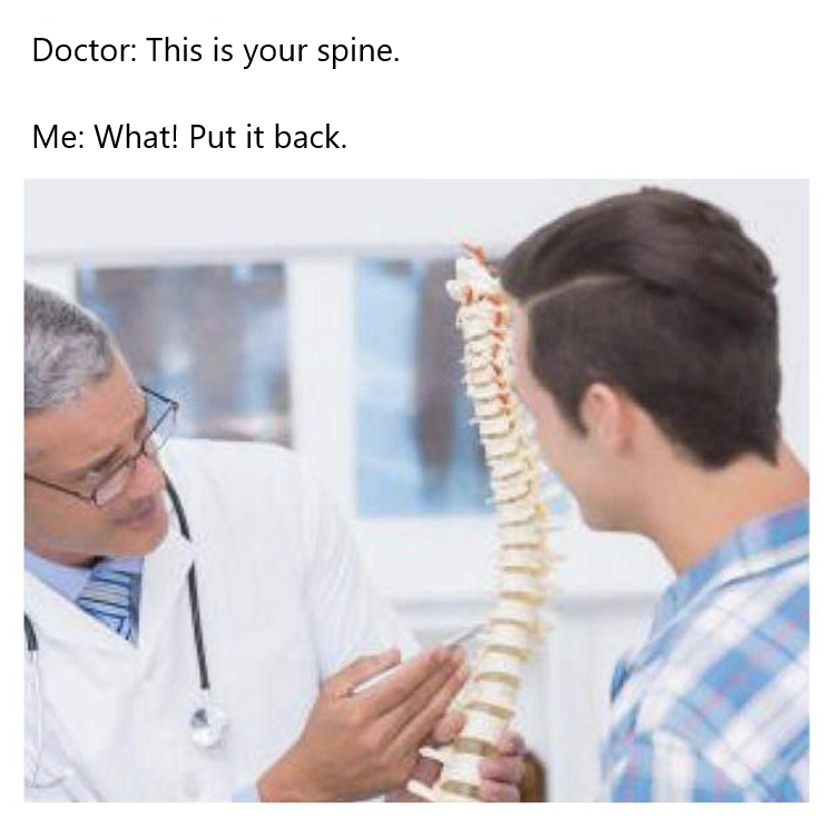 KEYChiroMidland's tweet photo. Regular Chiropractic adjustments help maintain optimum spinal health and mobility.

#FridayFunny #posture #chiropractic #chiropracticworks #health #wellbeing #chiropracticcare #chiropractor #chiropractorwithexperience #chiropractormidland #chiro #keychiropracticmidlandwa https://t.co/JqIe6a72TM