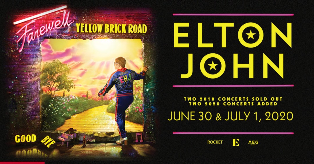 Concert | Elton John - 'Farewell Yellow Brick Road' Tour at the Toyota Center for two shows on June 30 and July 1!
Tickets &amp; Info: ow.ly/R20350ySBOL