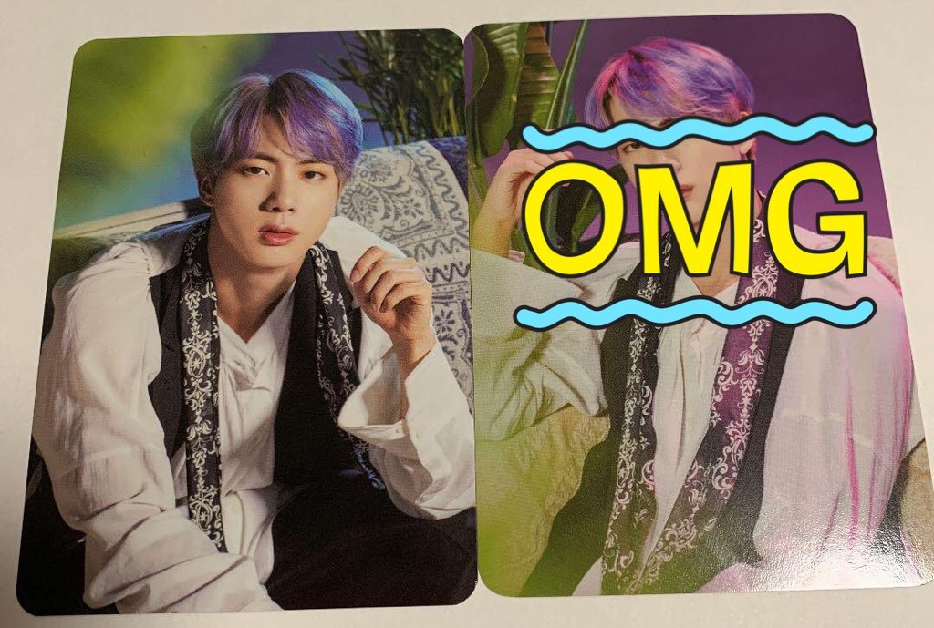 BTS ジンくん ミニフォト PERMISSION TO DANCE ON STAGE - SEOUL] MINI