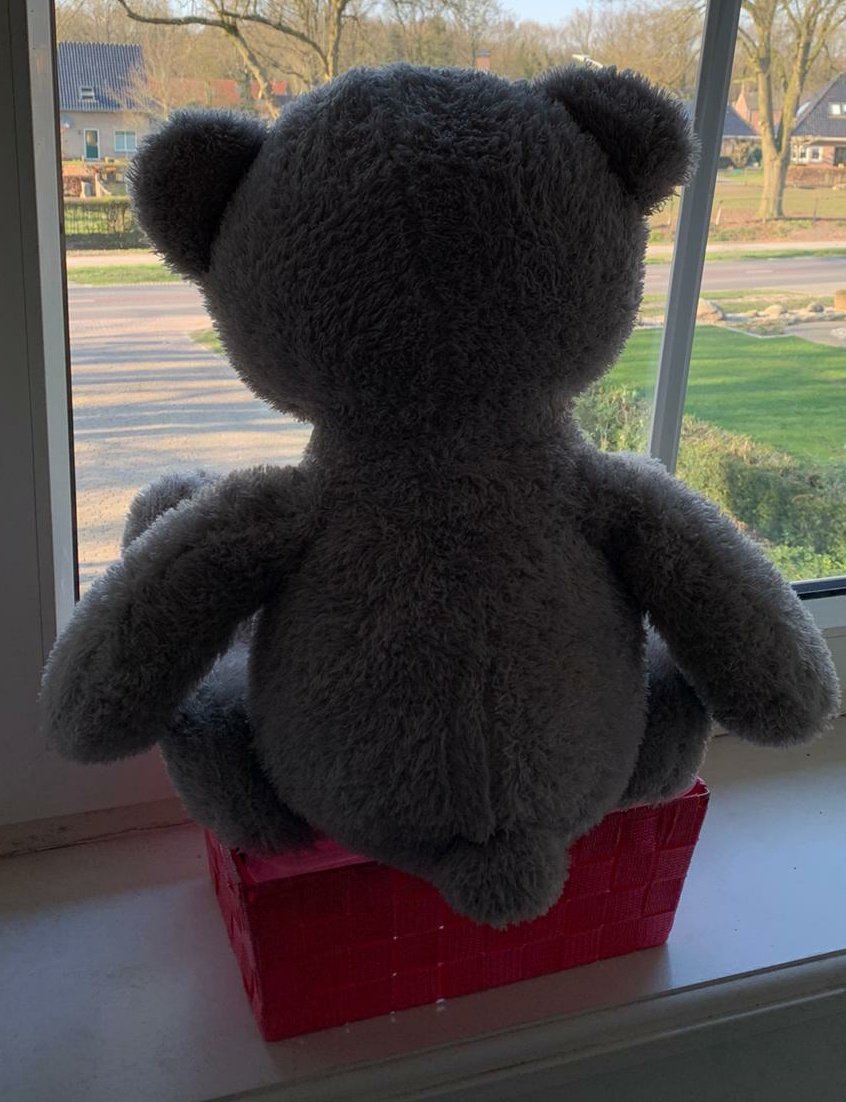 Schoonloo's tweet image. Berenjacht nu ook in Schoonloo! Hoeveel beren kun jij vinden in het dorp???#coronahulp
Ps... Plaats jij ook een 🐻 voor het raam? Hoe meer hoe beter