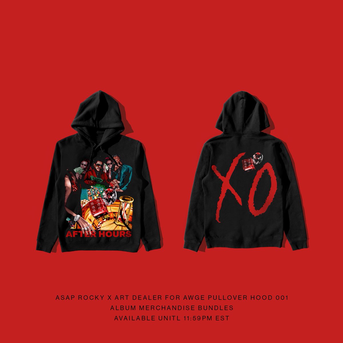 The Weeknd x Asap Rocky x Art Dealer Hoodie - Farfetch