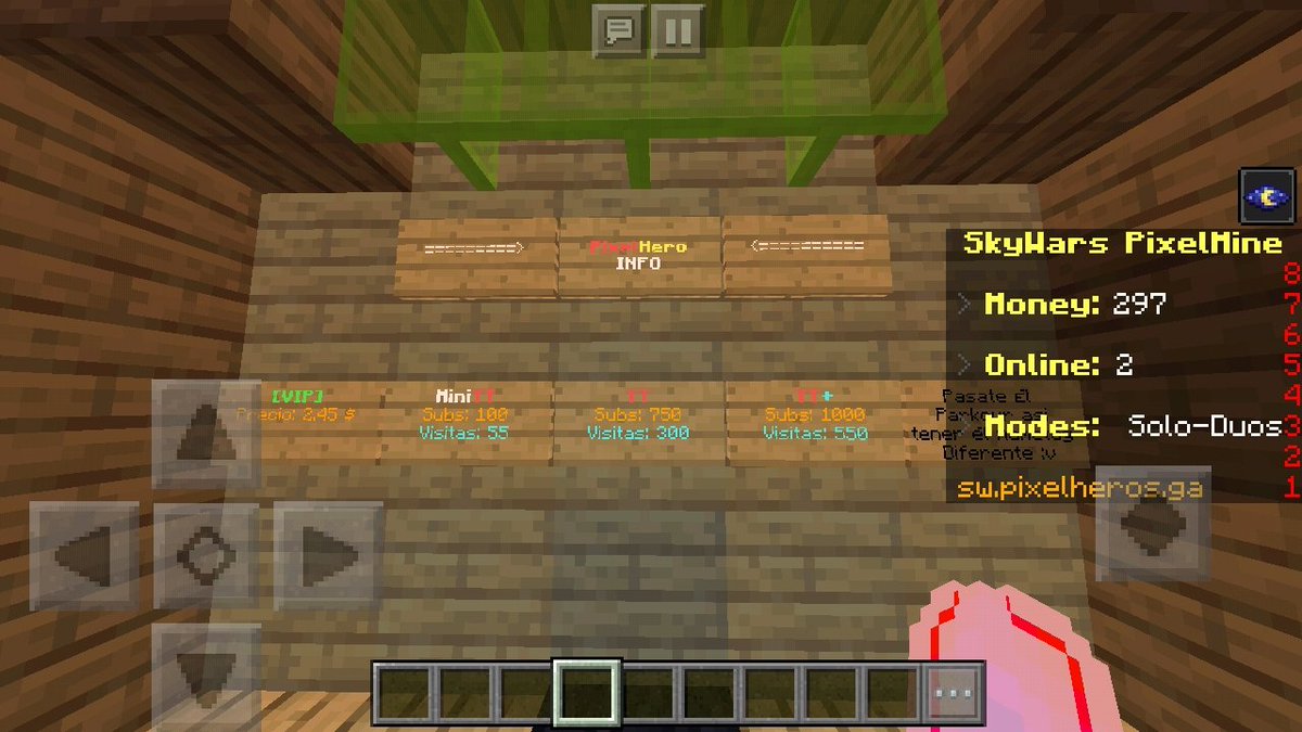 PixelHeroServer's tweet image. Ya hemos habierto!!! ☺
Quieres venir a probar?
Aqui encuentras la IP
sw.pixelheros.ga
25609
Vamos te va a encantar!