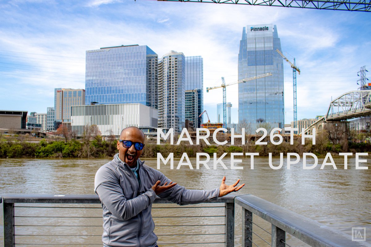 isamaziz's tweet photo. WHN 75: Coronavirus March 26th Market Update https://t.co/KgQdBQRXdE 

 #coronavirus #marketupdate #nashville #realestate #realtor https://t.co/I2med24pSp