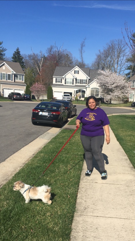 MillerShanette's tweet photo. Get outside! Enjoying some much needed sun with my fur baby, Jet. He was not trying to take pics today. ๐ #parksideVSW #dayfour #parksideproud https://t.co/vtgry0jOqS