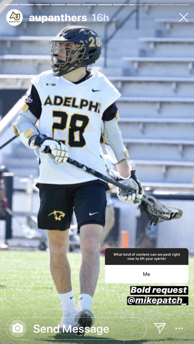 patchcfd's tweet photo. If you are a lacrosse person please join the challenge of posting a lacrosse photo. Just one picture, no description. Please copy the text in your status, post a picture and look at some great memories/pictures. Missing lacrosse so very much. Greatest game on earth!🥍🥍🥍🥍🥍🥍 https://t.co/7oy2x5kD4W