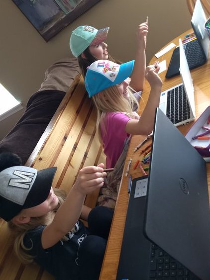 RQSChallenge's tweet photo. What an amazing first #thoughtprovokingthursday Challenge had today! It was wonderful seeing all of our students today as we all played the trivia game #colorbrain! What a blast! We will see you every Thursday at 2pm on Zoom! #remotelearning #remoteteaching #hatday https://t.co/y6gUTPCVri