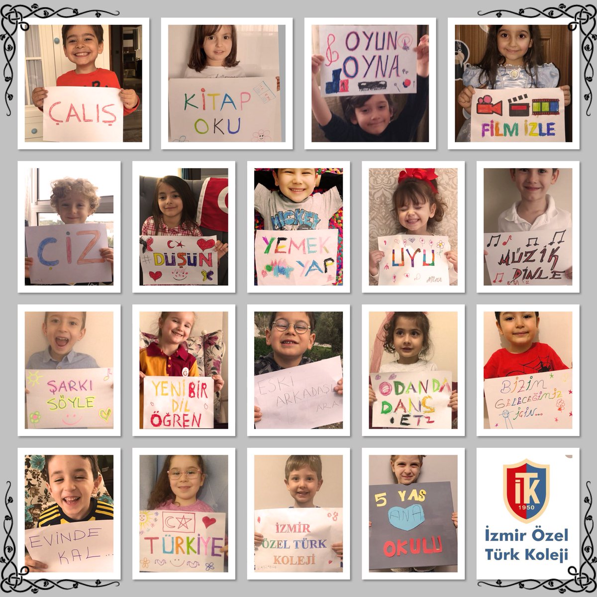 Canım çocuklar ❤️ #EvdeKalTürkiye