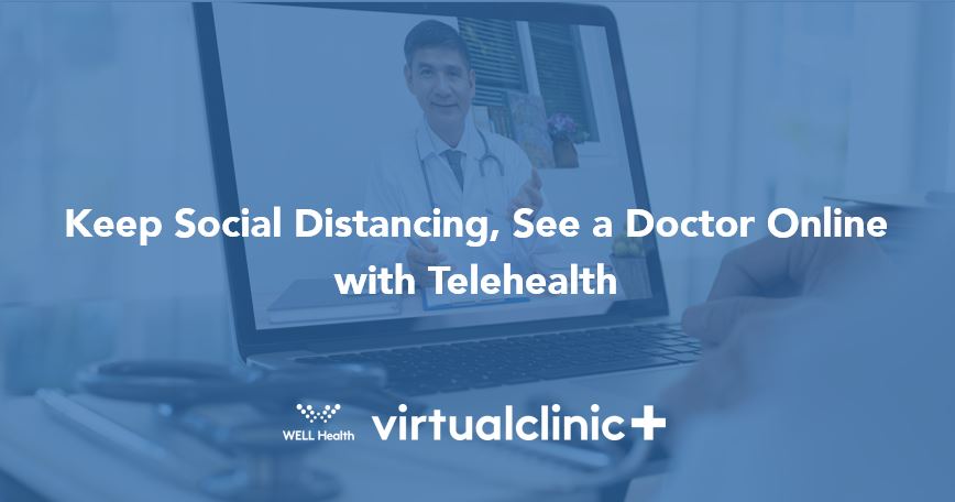 Want to see a doctor while social distancing?

Book an appointment at virtual.wellclinics.ca and connect with a doctor virtually.

#healthcareproviders #wellhealth #telehealth #telemedicine #primarycare #primarycarephysicians #virtualclinic #virtualclinics #socialdistancing