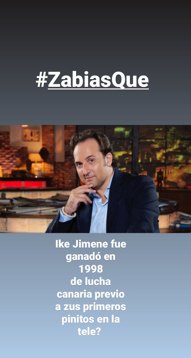 ¿Lo zabias?