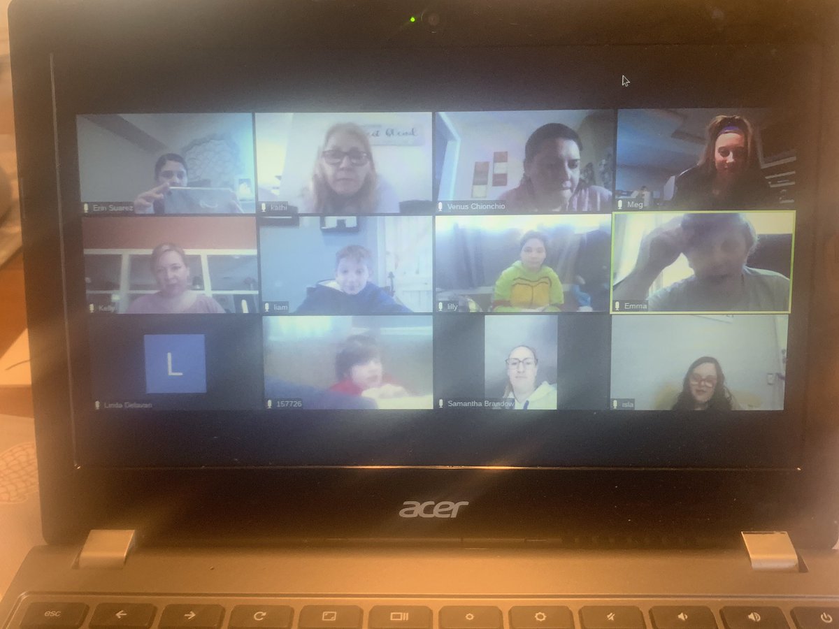 Erin Suarez (@mrssuarezrvs) on Twitter photo We tried out Zoom today for a class check in. Thanks to <a href="/RVS_PhysEd/">Meg Reilly</a> for popping in. The kids were so excited to see you! #hazletproud #wegotthis We tried out Zoom today for a class check in. Thanks to <a href="/RVS_PhysEd/">Meg Reilly</a> for popping in. The kids were so excited to see you! #hazletproud #wegotthis