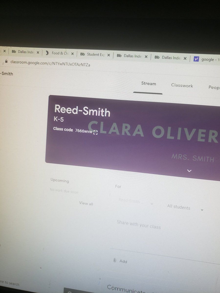 aes_dville's tweet photo. Today I used @canva to customize my Google Classroom page. How cool! @LisaPCurry1 @DISD_Libraries @maxielpastor @dallasisdvpa @DurantChief #DallasISDAtHome #TheGreatSOC8
#engage2learn #2020DISDLIBS #AASL #Learning4Libraries https://t.co/k1Ple03TPO
