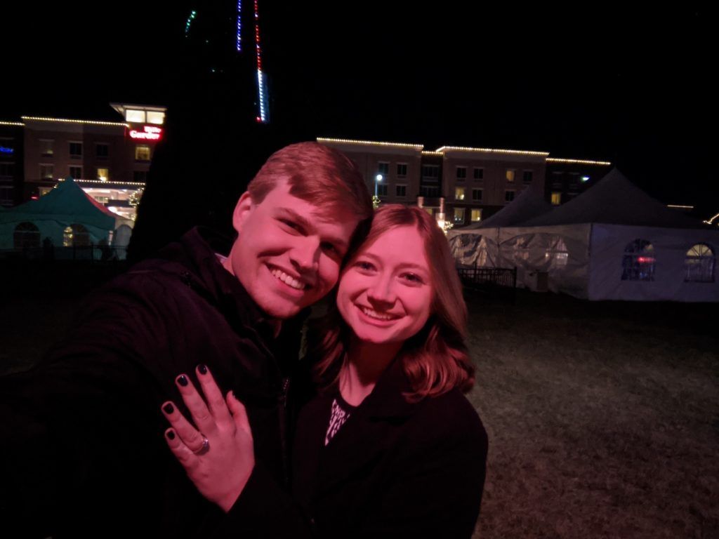 kstatecollegian's tweet photo. Purple Threads: From butterflies to engagement, students share the story of their engagement https://t.co/IW98Eh1VwB #purplethreads #relationship https://t.co/k8RsQMR7Z9
