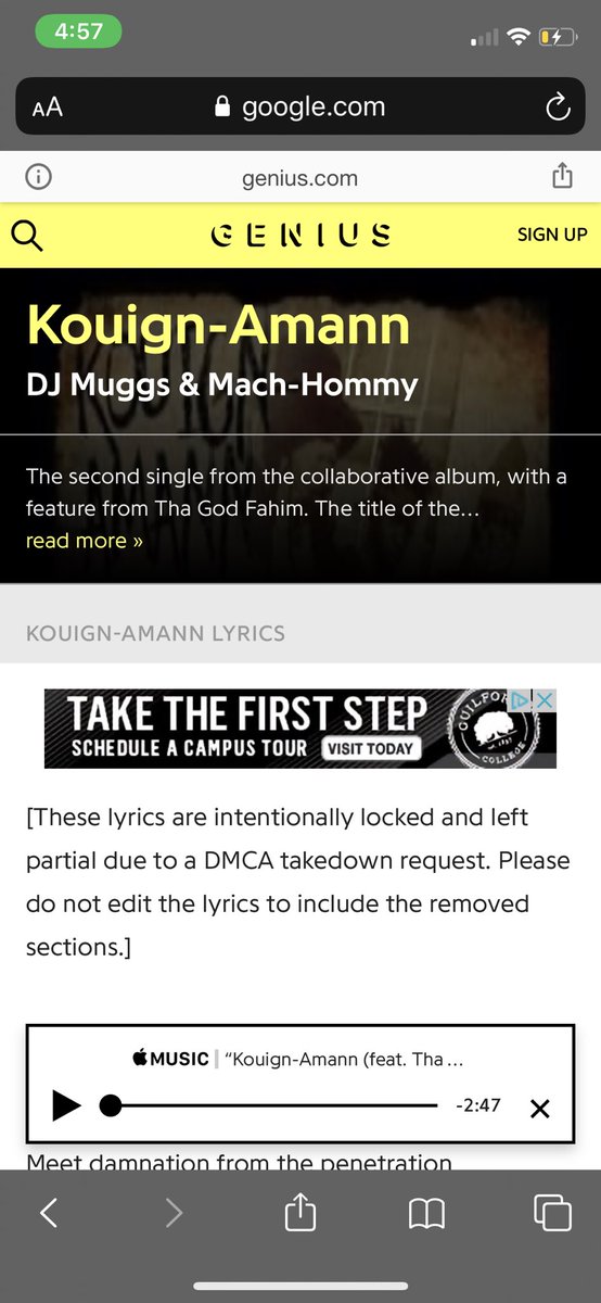 FlexasGoldchain's tweet photo. Also.. it’s kinda cool how he doesn’t let his lyrics be published for interpretation (sidebar: one of my favorite Mach-Hommy songs) https://t.co/lU5M2xp2cF