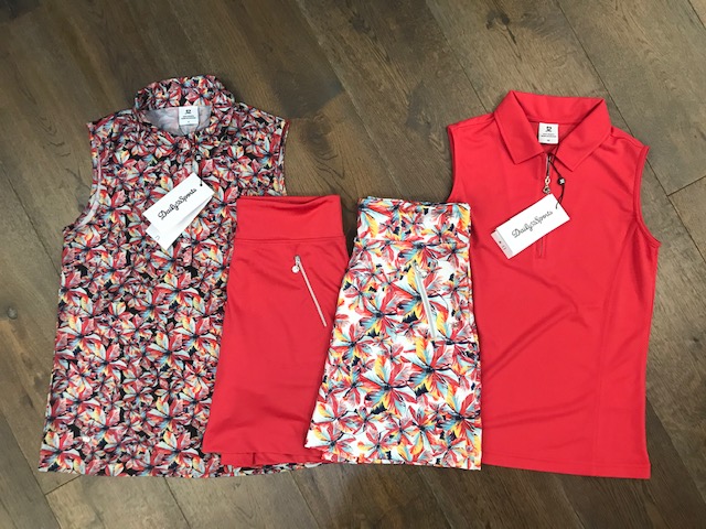ShopAlexandrite's tweet photo. Printed top or skort?  Which of these Daily Sports USA outfits do you like best?  #shopalexandrite #golffashion #womensgolf #shopsmall https://t.co/JzZGkp1Cd0
