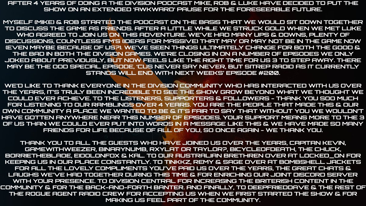 SITREP Happy Hour tweet media