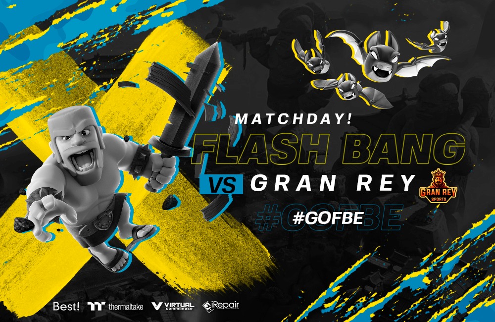 FlashBangES's tweet photo. ¡𝗠𝗮𝘁𝗰𝗵𝗗𝗮𝘆! |  #GOFBE

Hoy tenemos otro MatchDay en #clash contra Gran Rey Sports! 

⏰: 18:00🇲🇽 - 19:00🇨🇴 - 21:00🇦🇷
🏆: Amistoso
🆚️: @TeamGranRey1
⚔: CRL West

Powered by: 
💥best.informatica
💥virtualcommander
💥@thermalatino
💥https://t.co/uYohJcr4MQ
💥sharkodesign https://t.co/6Wpz0Lqocw