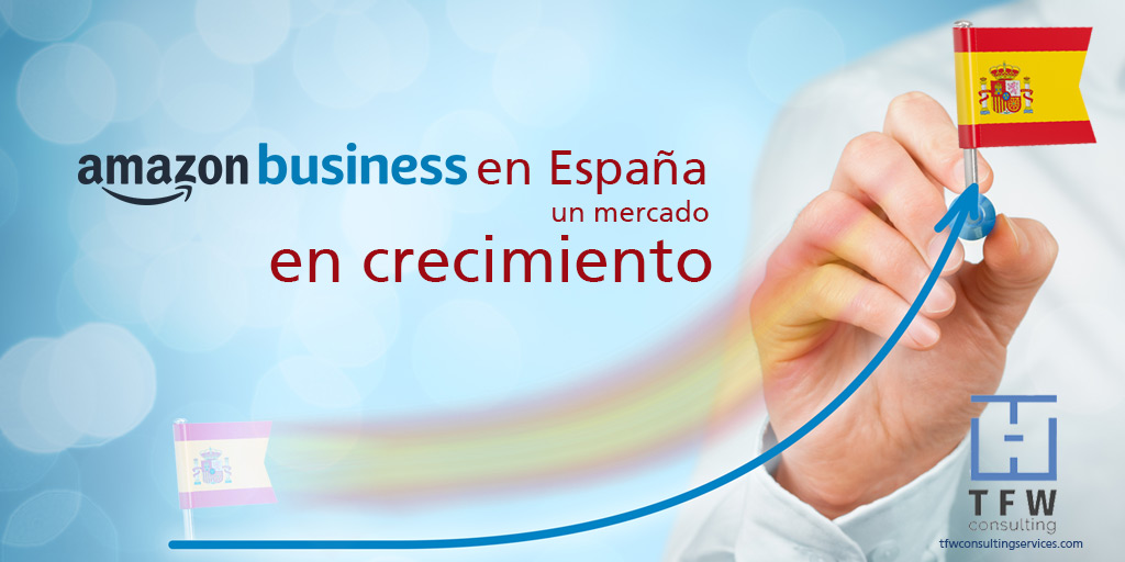 Cada vez más empresas consiguen sus suministros vía online. Por eso #AmazonBusiness España es un mercado en crecimiento que le permite ampliar su negocio. En #TFWConsulting somos #especialistasenAmazon. Contáctanos bit.ly/2FV6WKb