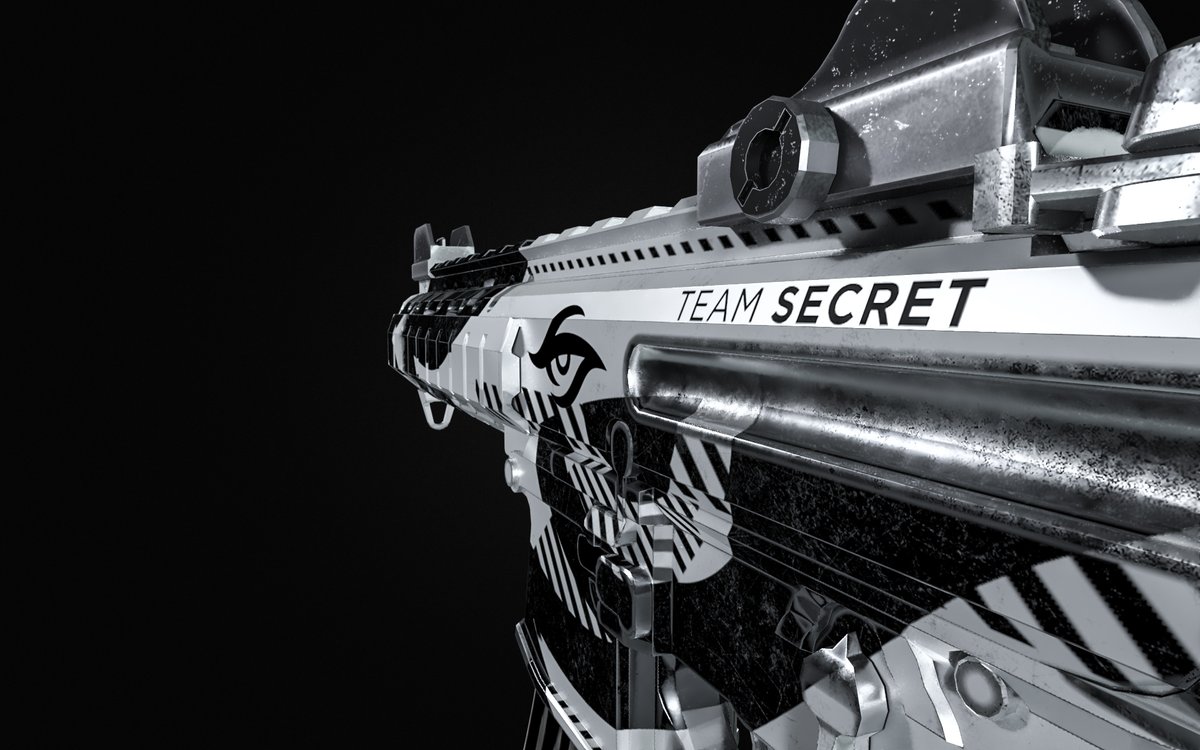 Jesperbylov's tweet image. @Secret_LeonGids @teamsecret @Secret_Helbee @Rainbow6Game @R6esports @Secret_meepeY @Secret_Ferral @Secret_jNSzki #secretR6 #fanart #RainbowSix 

I made you a little something since Ubisoft hasn't given me a skin yet... Hope you like it! :) Looks good on MPX!