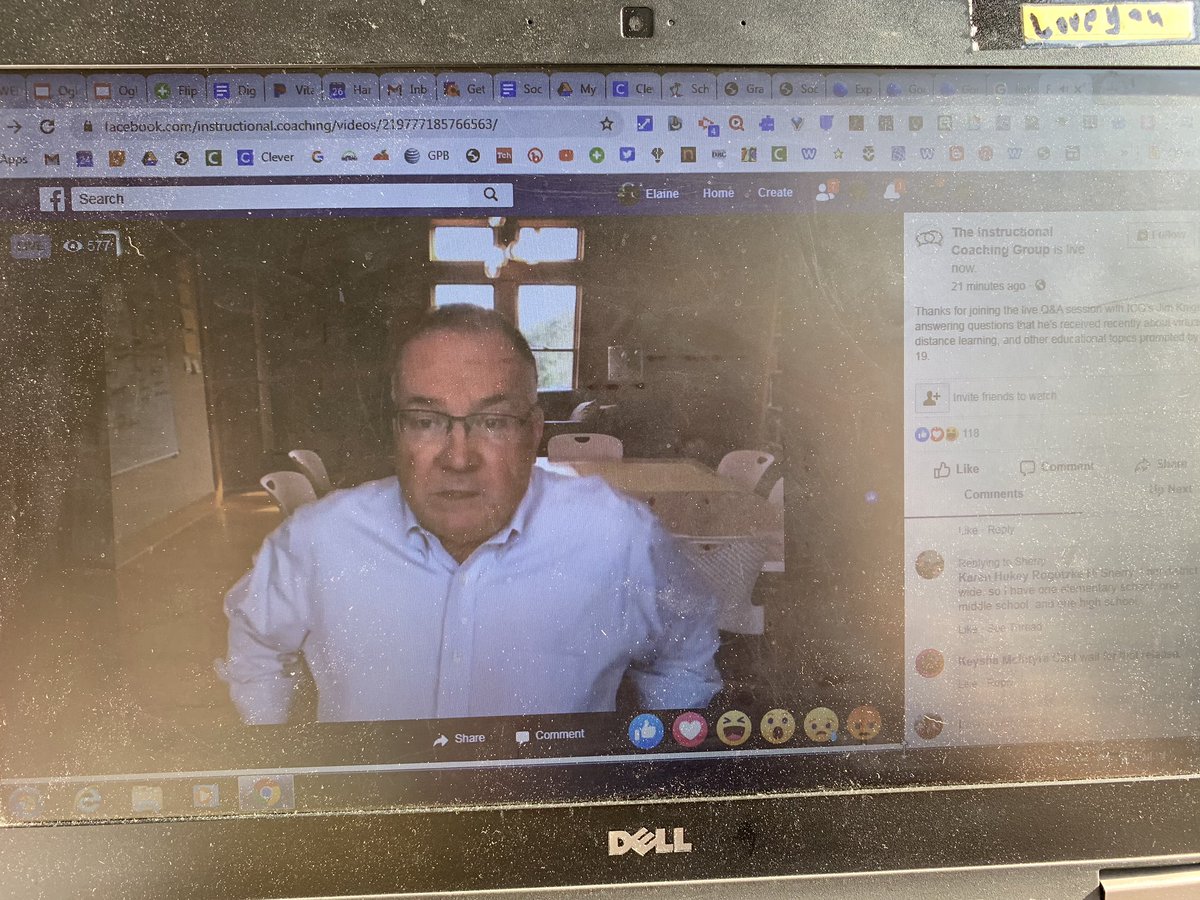 Collaborating across the states w/ <a href="/jimknight99/">Jim Knight 🇺🇦</a> and other coaches to navigate the uncharted territory we are in! #instructionalcoaching #onehartbeat