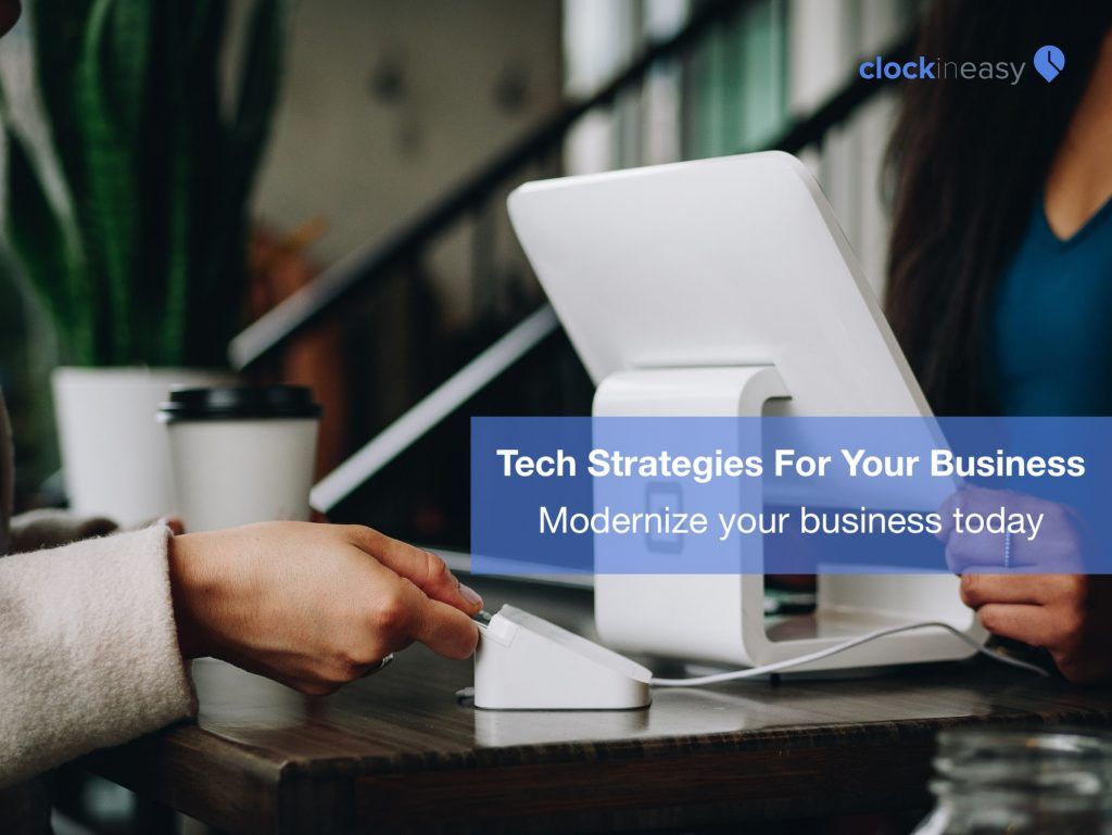 clockineasy's tweet photo. Looking to modernize your business? Reduce time spent on operations by implementing these tech strategies! Check out our tips here: https://t.co/C16CT4DmwI #smallbusiness #BusinessOwners https://t.co/WC1gtw5yGe