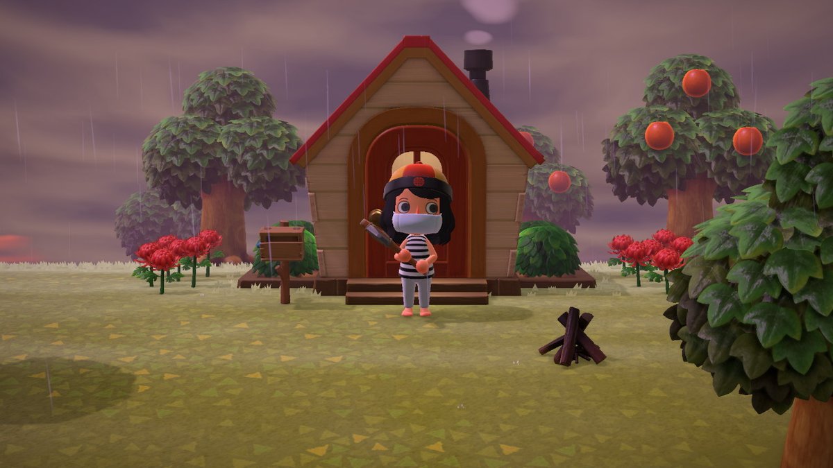 Ana0ly's tweet photo. Cuarentena

 #AnimalCrossing #ACNH #NintendoSwitch https://t.co/duHWUh4tMp
