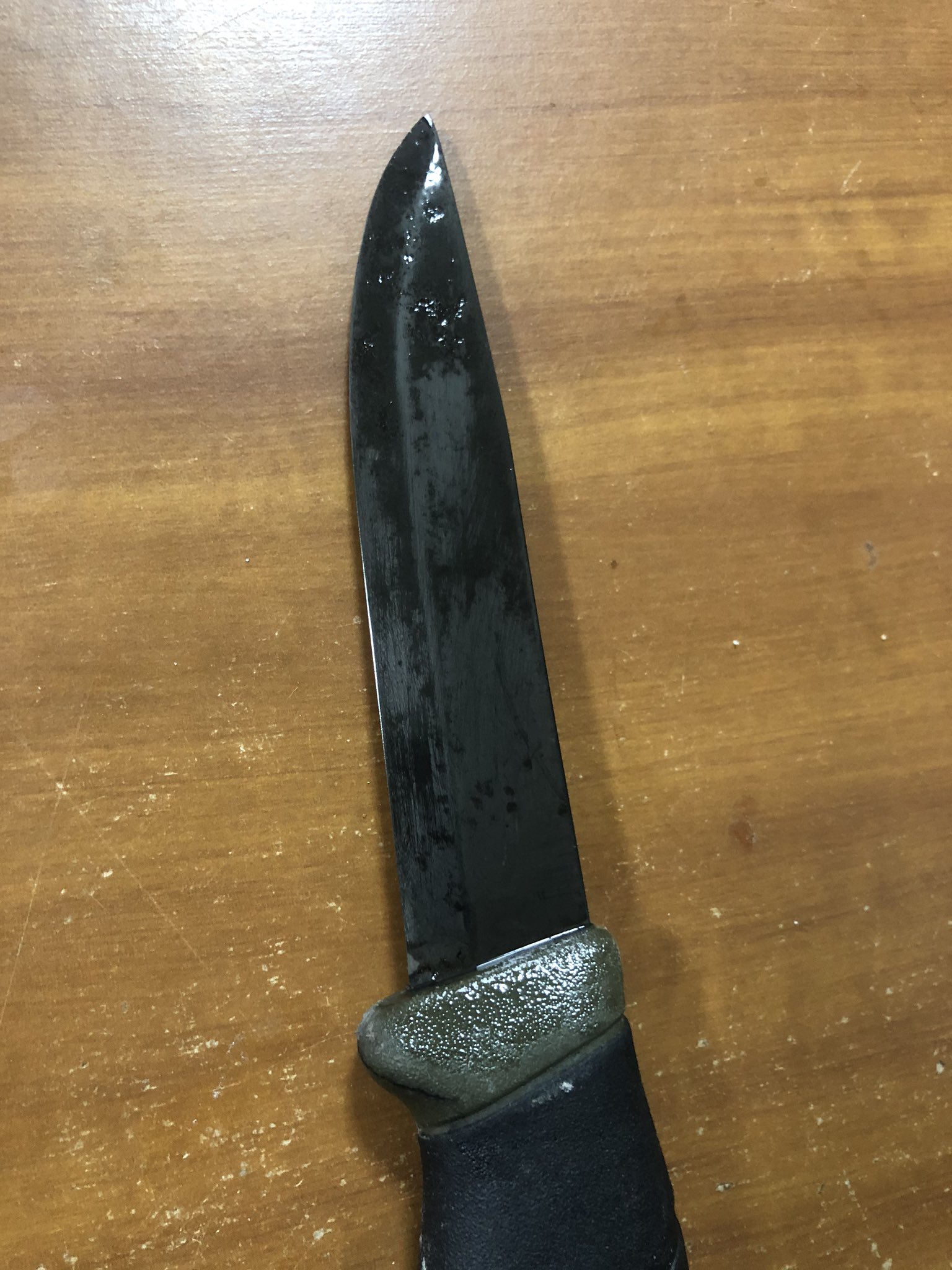 柳原慎也yanabara Shinya ほうじ茶で黒錆加工 意外とうまくいったっぽい T Co Enrhblvtrv Twitter