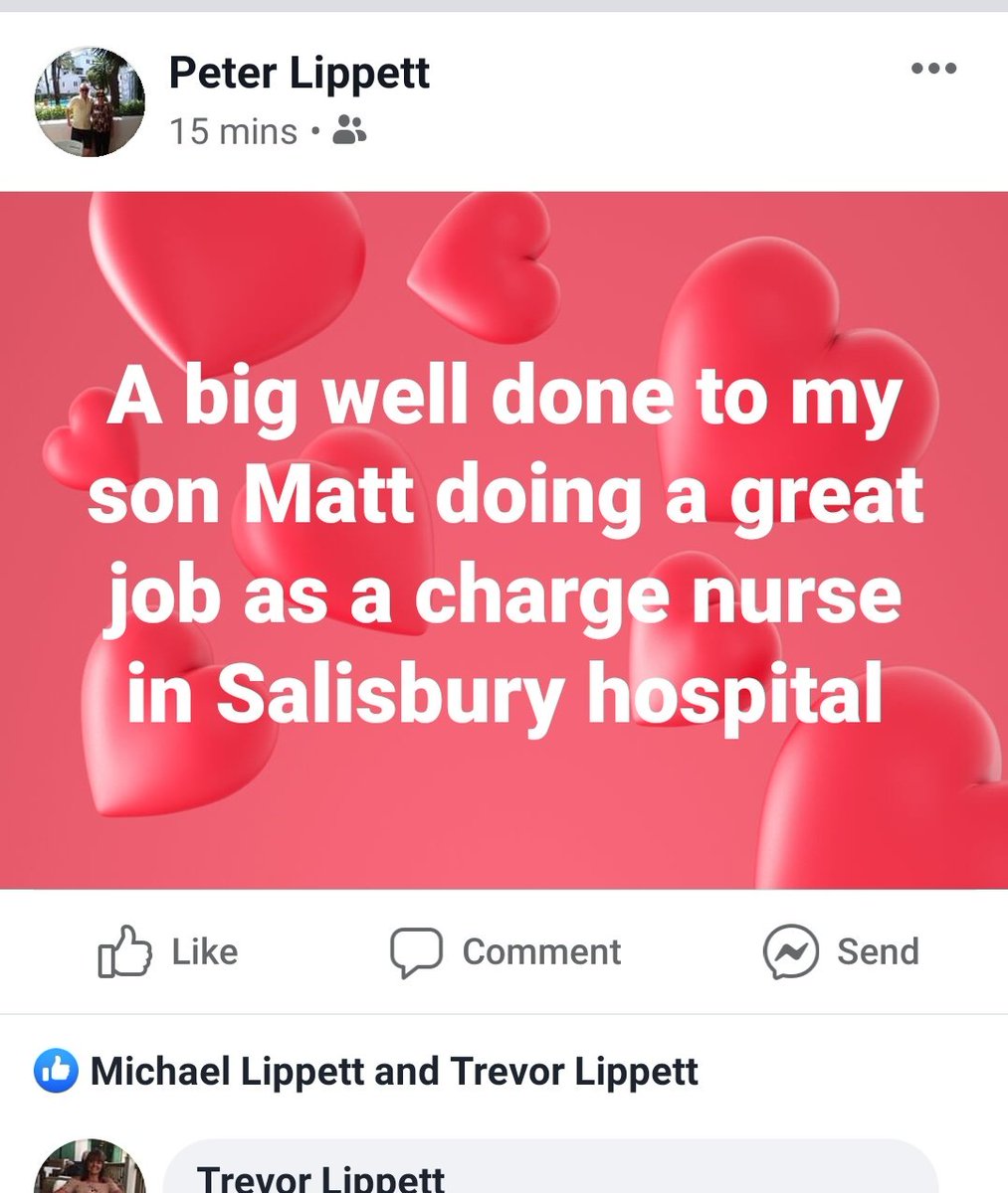 MattLippett's tweet photo. Think my Dads suddenly got all sentimental over this NHS clapping business 😂. Bless him https://t.co/aR58DyFeXv