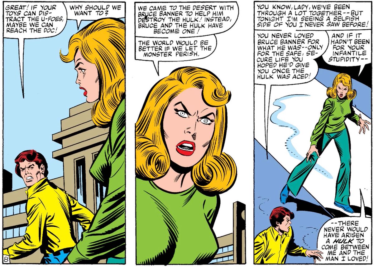 Bruce Banner And Betty Ross Comic