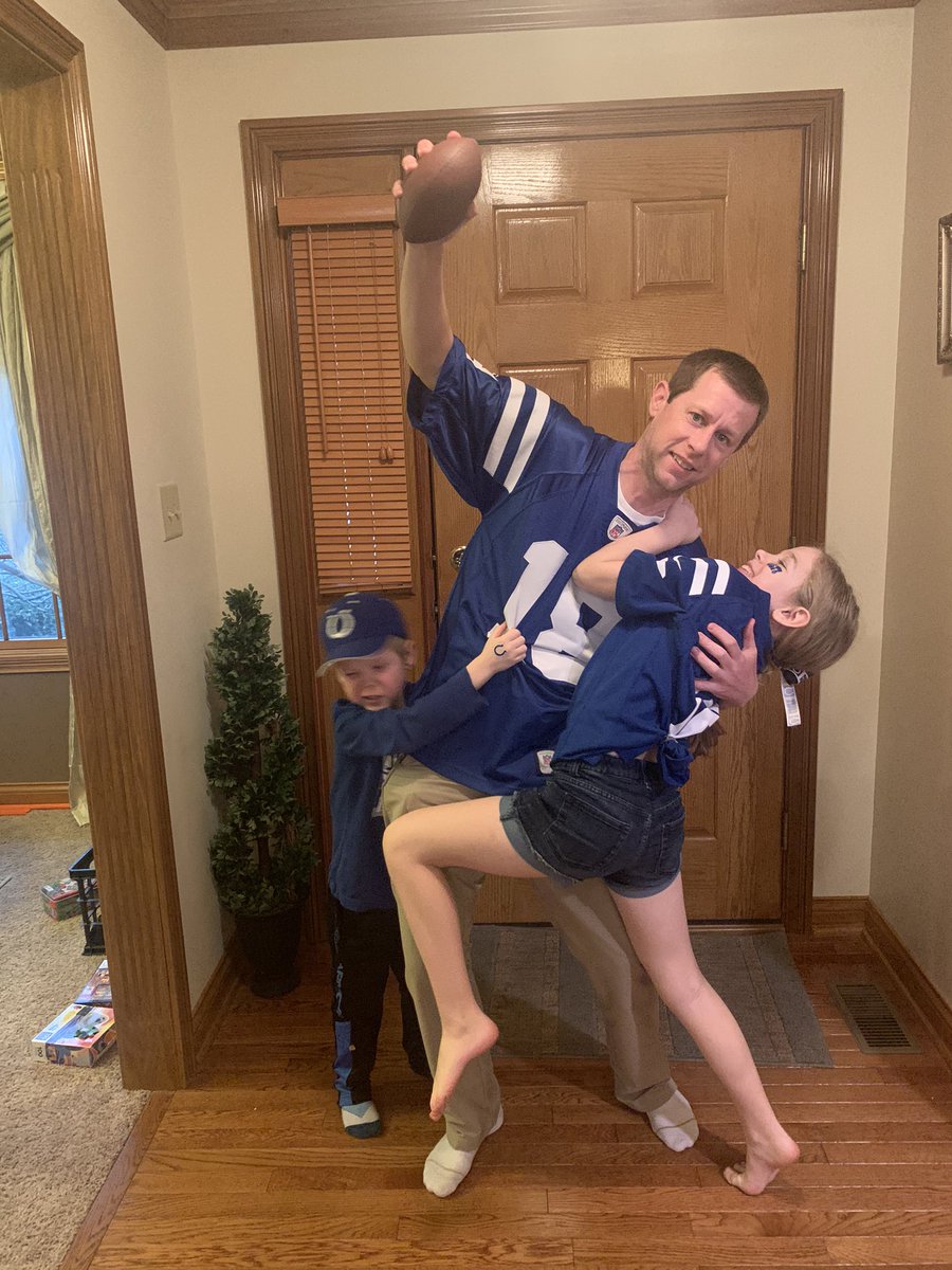 BrettWidner's tweet photo. Day 3, still going strong #Colts https://t.co/wWtmzpgWj3