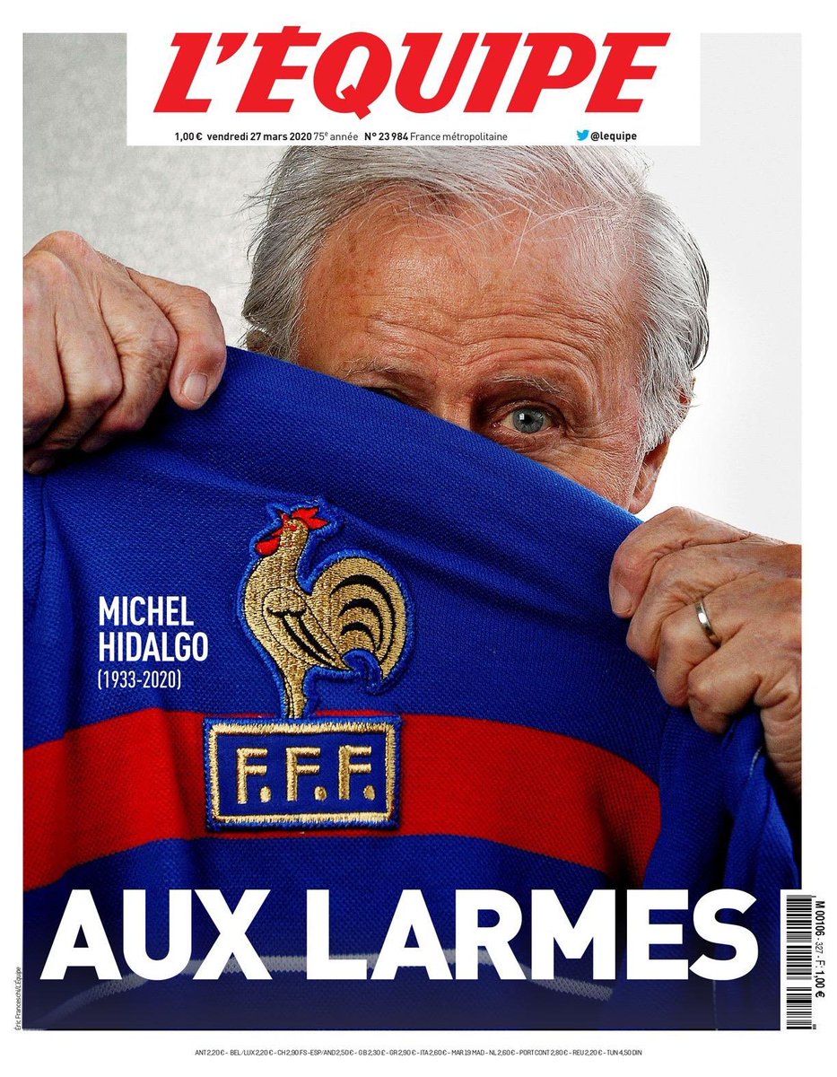 FlorentTorchut's tweet image. Demain @lequipe 🇫🇷🐓⚽️ #MichelHidalgo