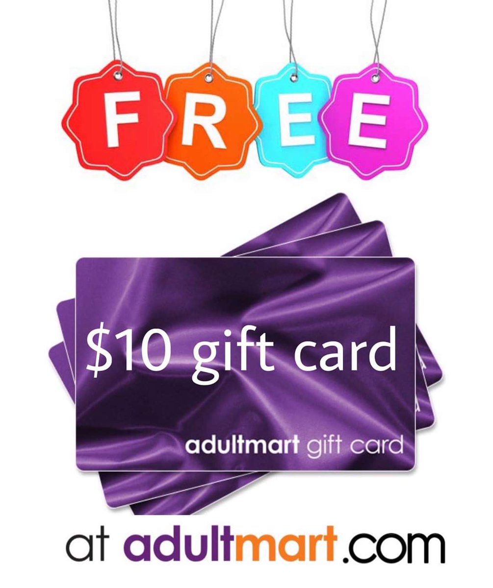 CynCity669's tweet photo. Get a FREE $10 GIFT CARD!! ...& FREE SHIPPING!!
Every order of $50 or more (before tax) at https://t.co/ufxhN6etTP receive a $10 gift card good towards future purchase at #adultmart!!
And includes FREE SHIPPING!
Limited time. Offer ends Sunday, March 29th at 11:59PM EST. https://t.co/bORkfCRnbG