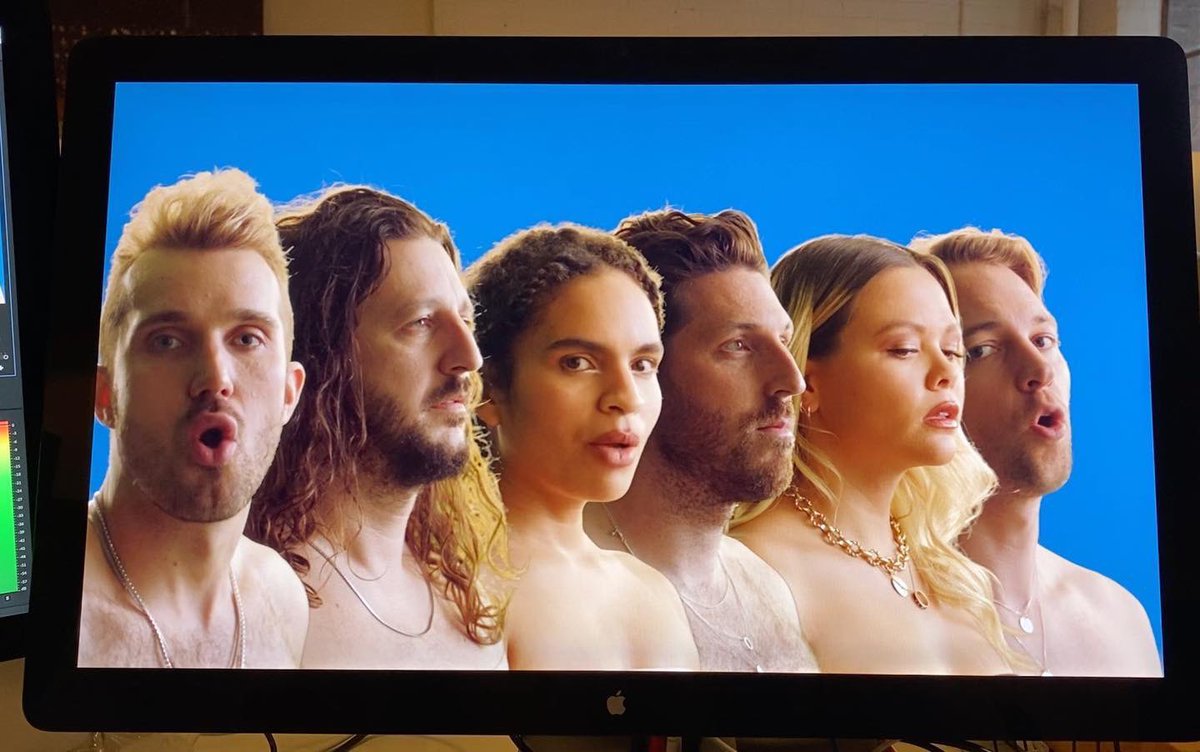 Guess which part of “Elevate” we’re singing in this shot! The video comes out tomorrow and it’s alllll kinds of ridiculous. 🌊 🌊 🌊