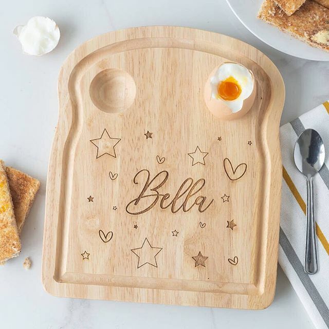 love_upuk's tweet photo. With Easter just a few weeks away, make sure you show them it’s still going to be great! Make it EGGstra special with a personalised egg board with their name on 🥚🍞😋 https://t.co/ujimmf94jQ