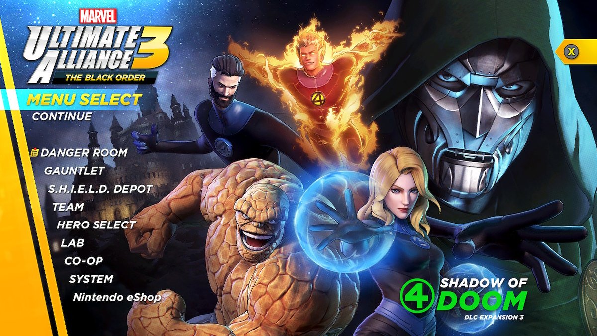 LeeRRBerger's tweet photo. Yes! A new menu! #MUA3 #NintendoSwitch https://t.co/0oIvWxDkq8