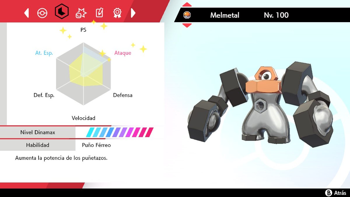 everlopez777's tweet photo. Sorteo de 4 Melmetal ultra Shiny.

Como participar:
1) dar  🔁 +💓 

2) seguir a @everlopez777 

 3) finaliza el 27 Marzo.

 suerte a todos xD

 #PokemonEspadaEscudo #PokemonSwordShield https://t.co/x8dIBP7ibf