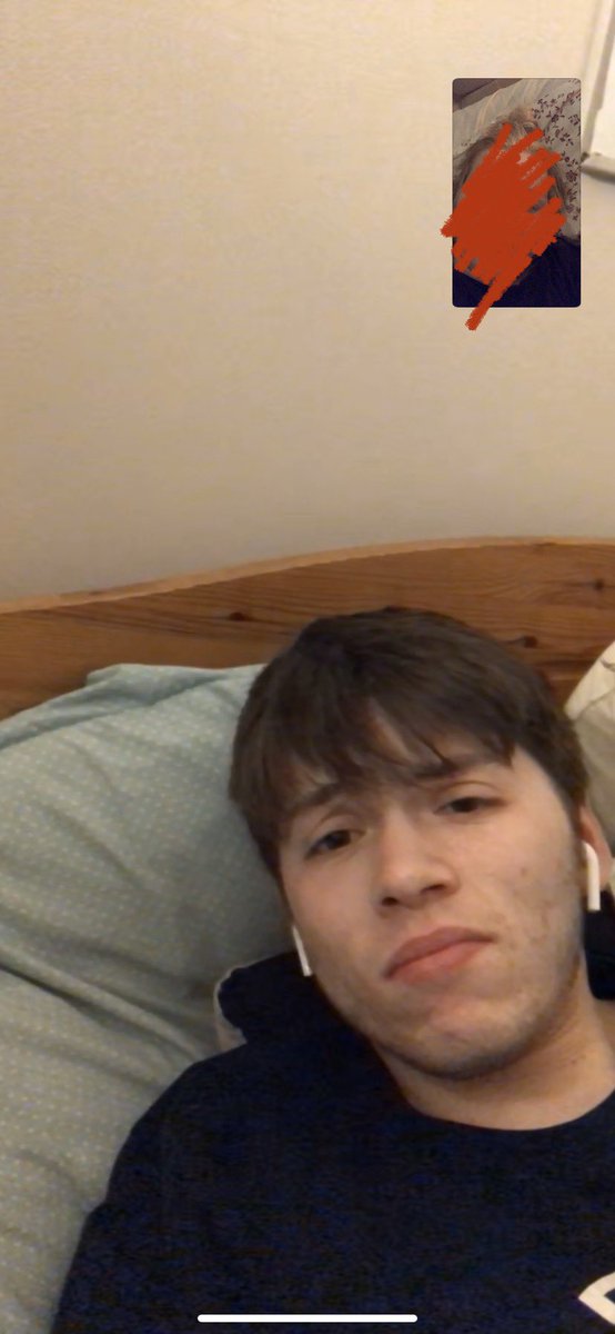 Day 10: Joel whilst doing what he later described as a 'poisonous' fart, Vs when he smelt it 😂