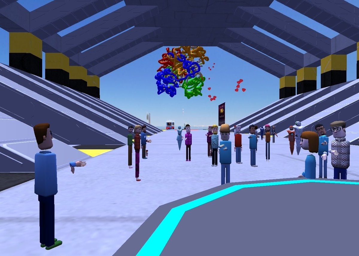 whimwhams's tweet photo. I was able to catch the tail end of @wareFLO @SarahTicho @TheFredCompany Coronavirus: Mental &amp; Physical Health, Can VR Help? #vMed20 #IEEEVR2020 #FringeVR @AltspaceVR 
Kay’s story was very touching and made me cry. I love hearing stories of VR making such a positive difference❤️ https://t.co/1WgHOQHk3T