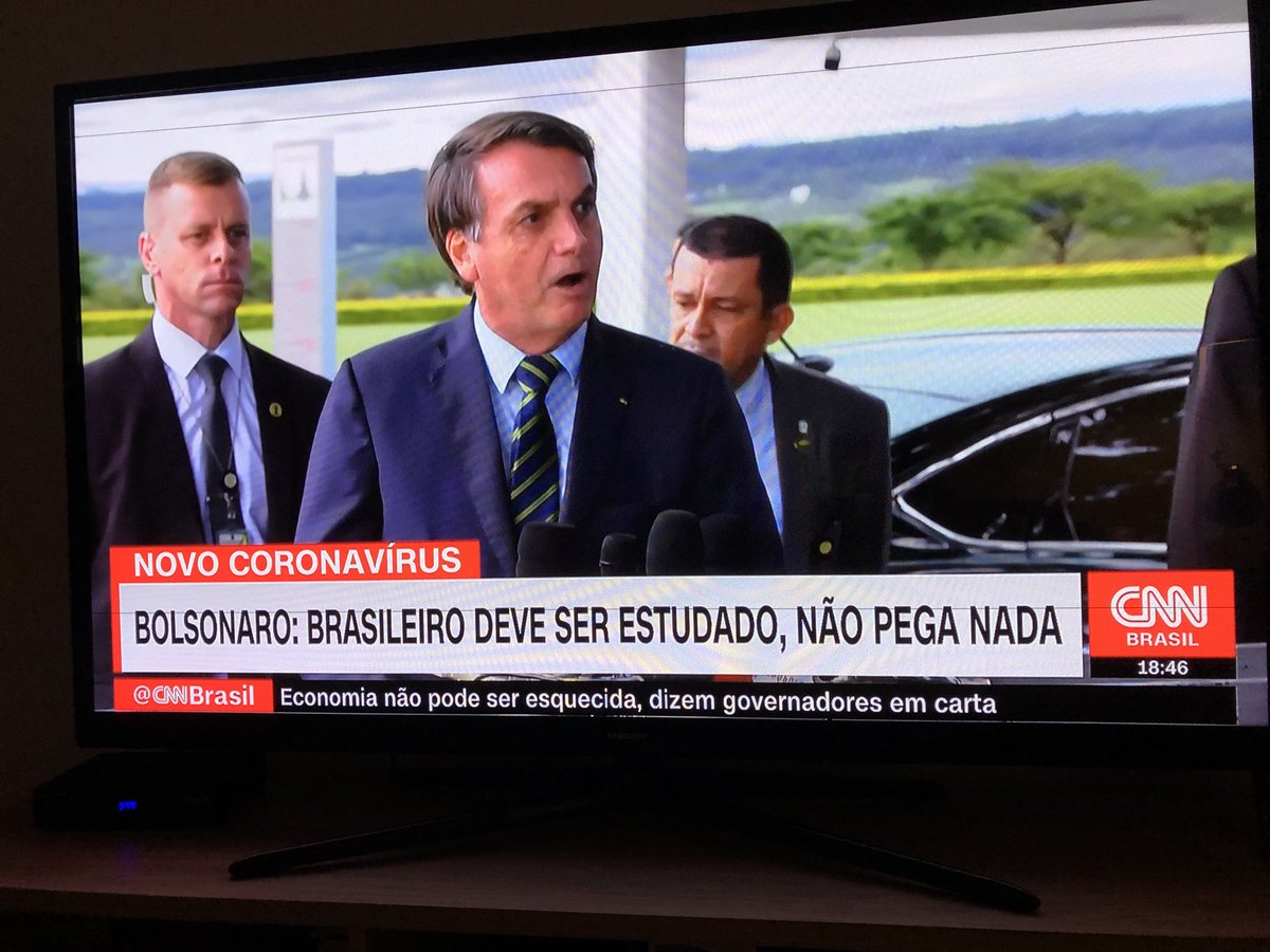 🤣🤣🤣igual vira-lata Nosso presidente  ou vc ama ou odeia kkk